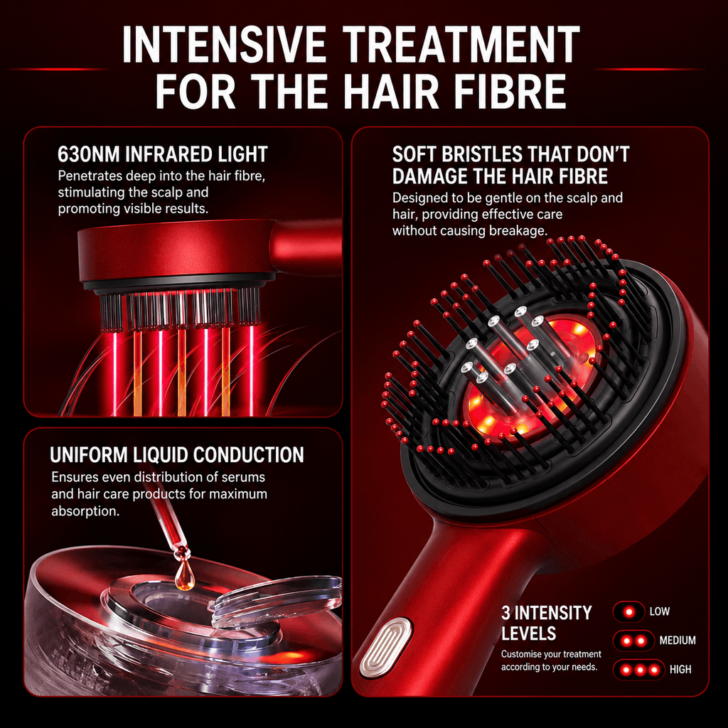 Hair Massaging Brush - Transform Your Beauty Ritual