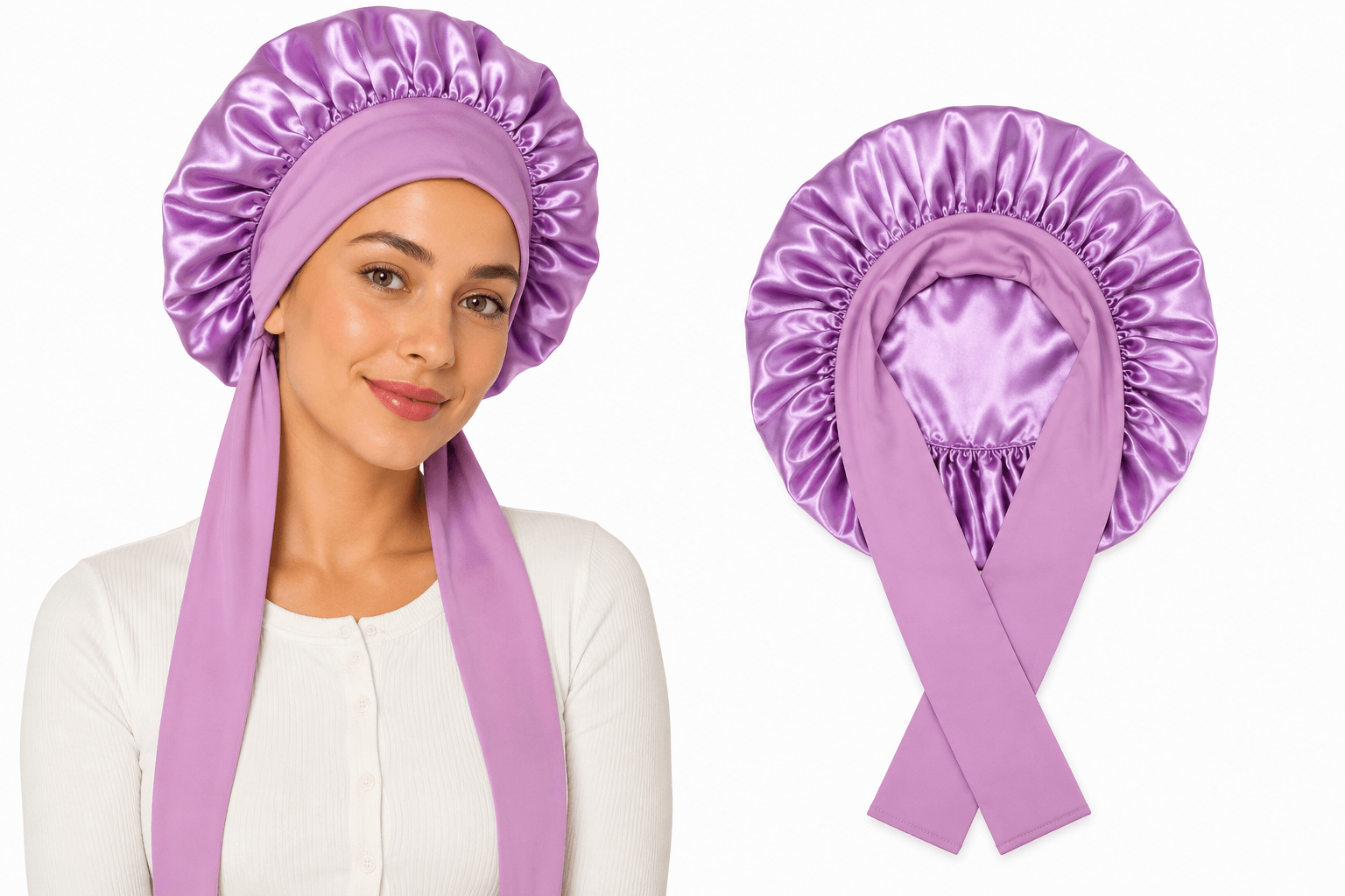 Silk Sleep Cap - Protect & Pamper Your Hair Overnight