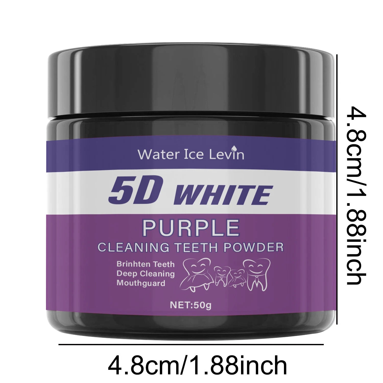 VioletGlow Whitening Powder