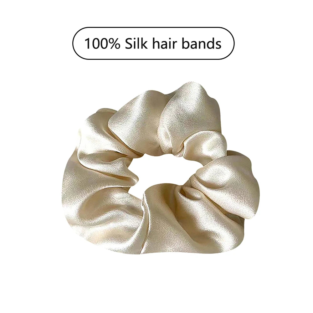 Mulberry Silk Scrunchies