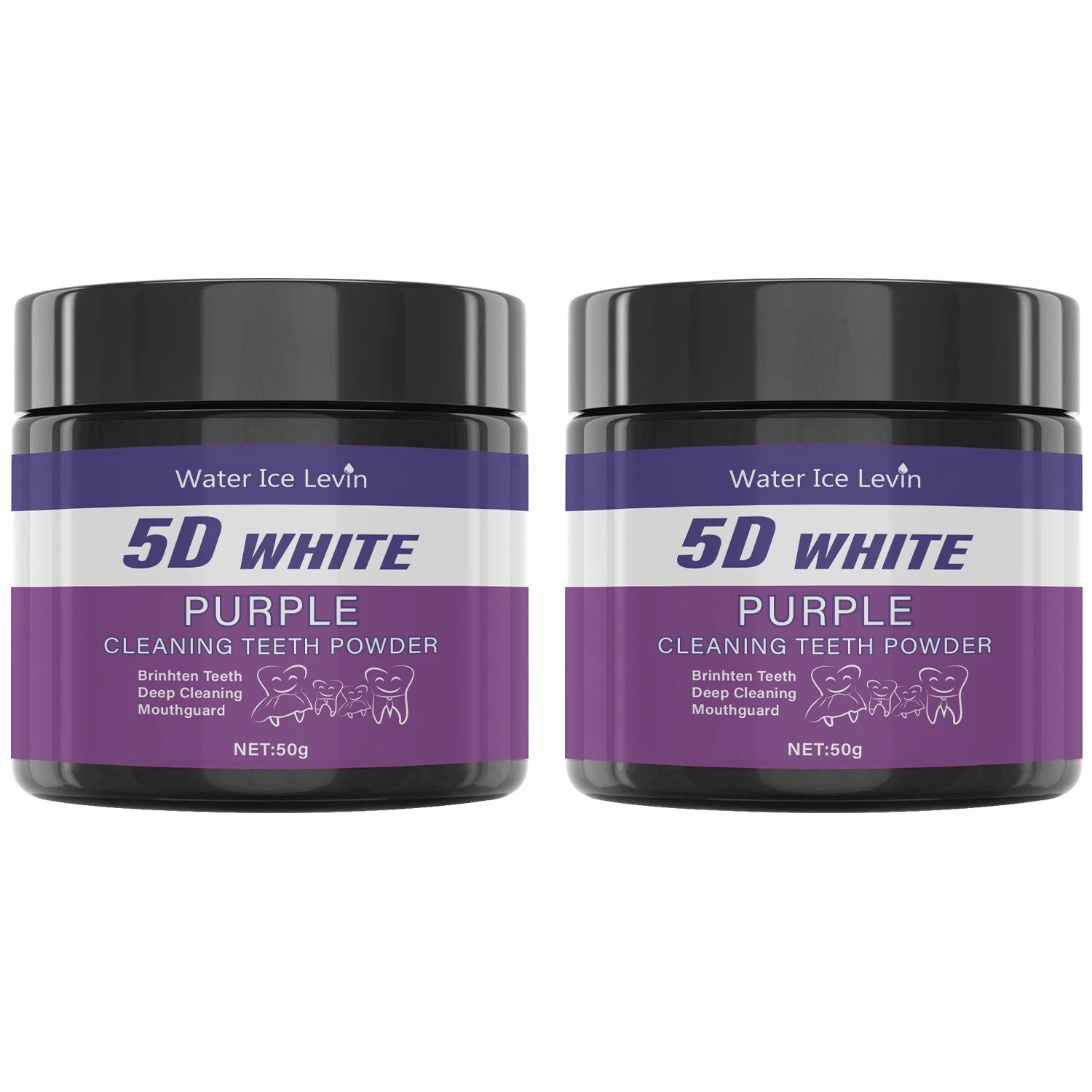 VioletGlow Whitening Powder