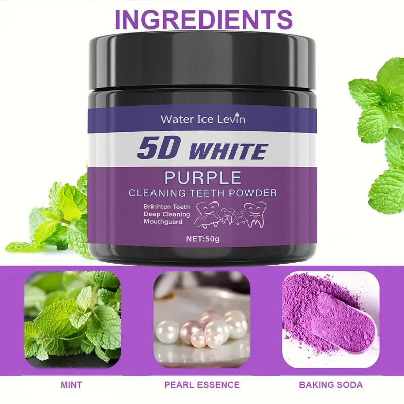 VioletGlow Whitening Powder
