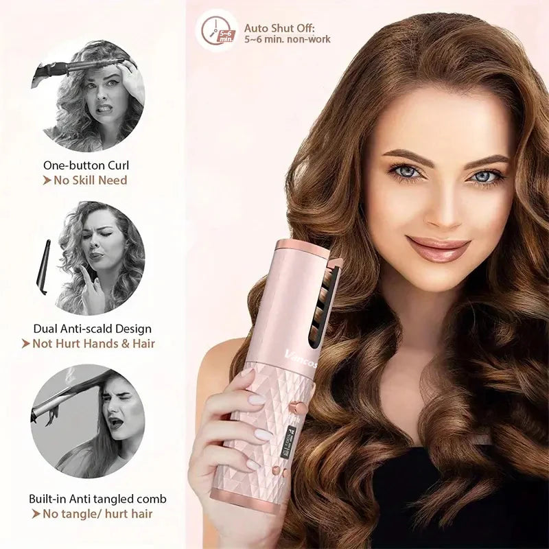 Cordless Auto Curler