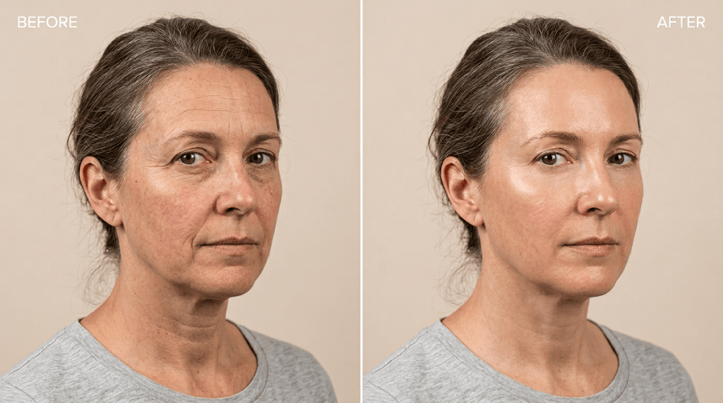 AuraLift LED Mask™ – 2-in-1 LED Light Therapy for Face & Neck Rejuvenation